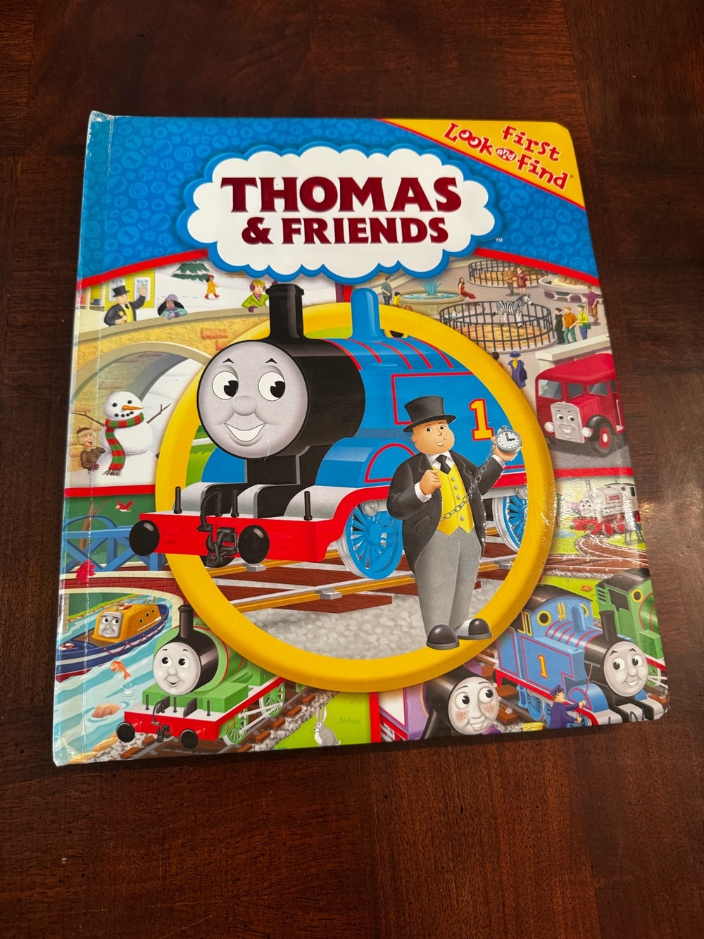 Thomas and Friends Look and Find Toddler Kids Book
